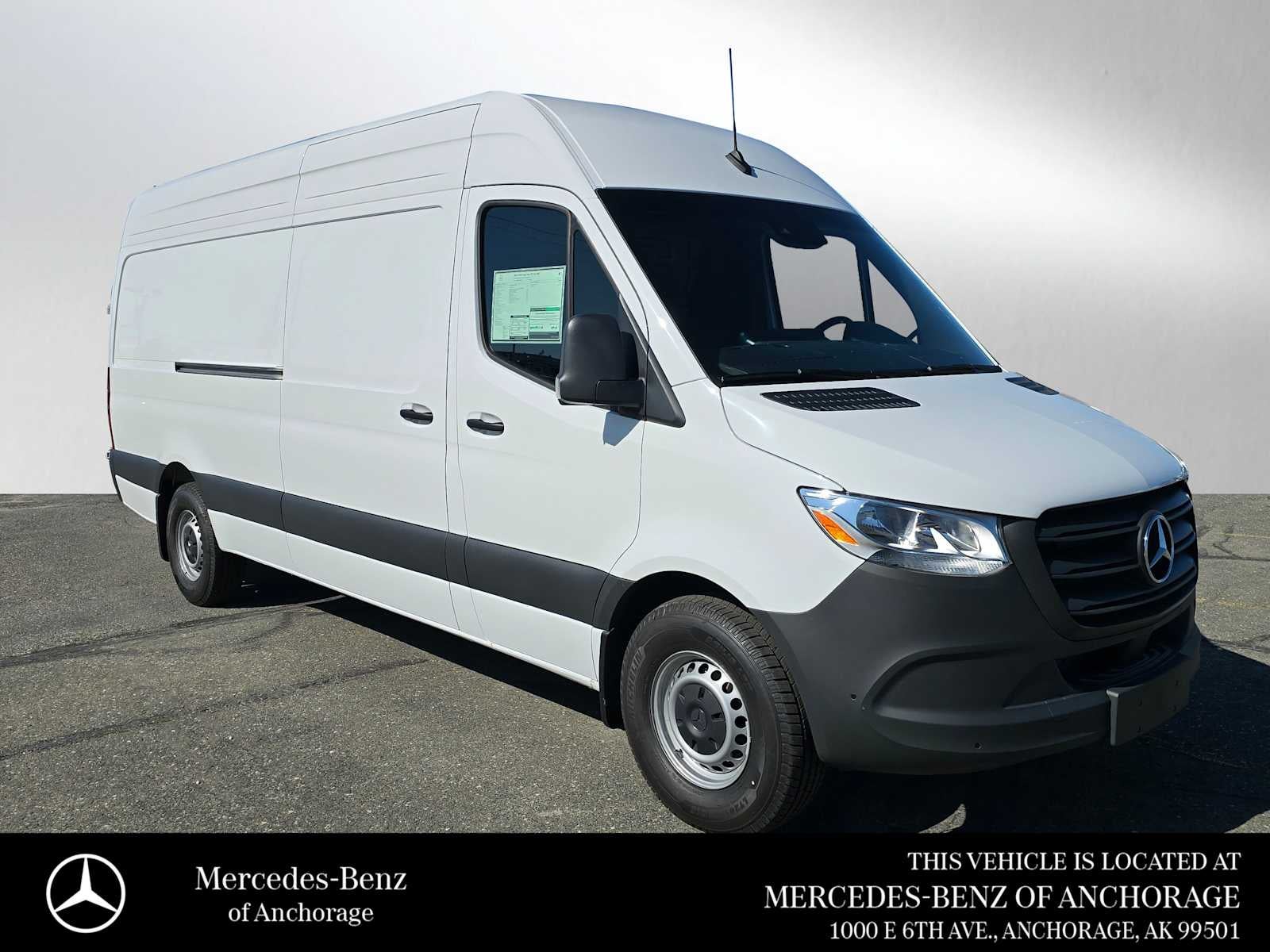 2024 Mercedes-Benz Sprinter Cargo Van 2500 High Roof I4 Diesel HO 170 RWD