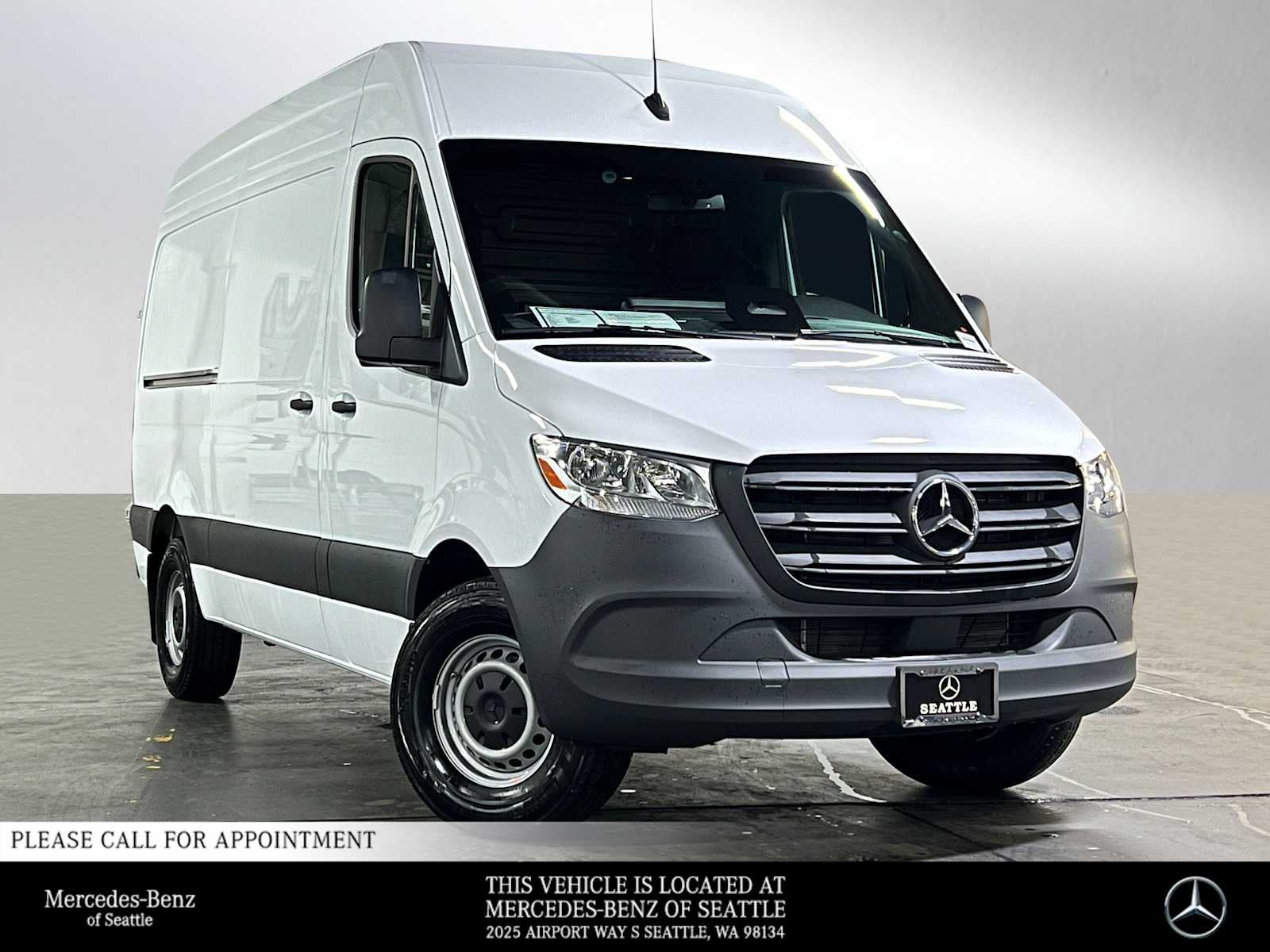 2025 Mercedes-Benz Sprinter Cargo Van 2500 Standard Roof I4 Diesel HO 144 RWD