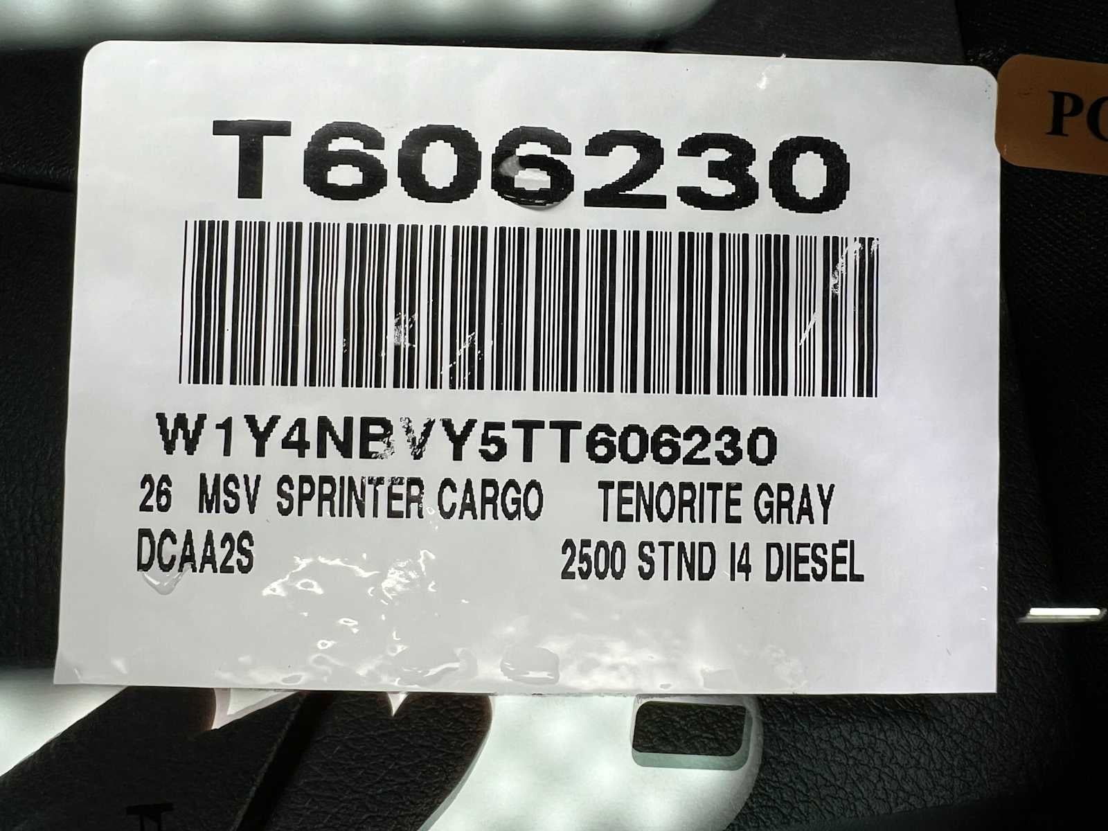 2026 Mercedes-Benz Sprinter 2500 Standard Roof I4 Diesel HO 144 AWD