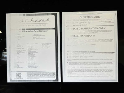 2024 Mercedes-Benz Sprinter Passenger Van 2500 Standard Roof I4 Diesel 144" RWD