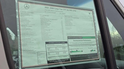 2026 Mercedes-Benz Sprinter 2500 High Roof I4 Diesel HO 170" AWD