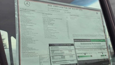 2026 Mercedes-Benz Sprinter 2500 Standard Roof I4 Diesel HO 144" AWD