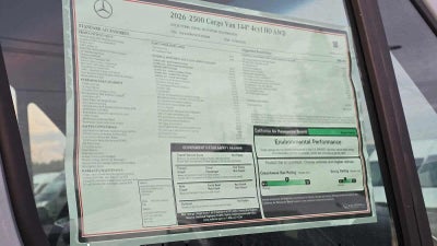 2026 Mercedes-Benz Sprinter 2500 Standard Roof I4 Diesel HO 144 AWD