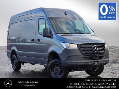 2025 Mercedes-Benz Sprinter Cargo Van 2500 Standard Roof I4 Diesel HO 144 AWD