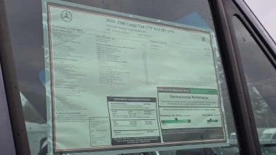 2026 Mercedes-Benz Sprinter 2500 High Roof I4 Diesel HO 170" AWD